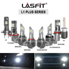 Lasfit Fanless LED Headlight Bulbs High/Low Beam/Fog Light H11 9005 9006 9145 H7 picture