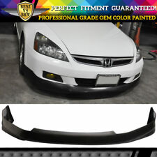 Fits 06-07 Honda Accord Front Bumper Lip Spoiler Painted Color picture