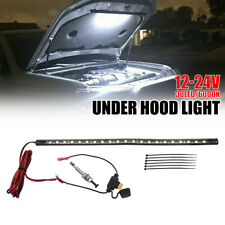 Under Hood LED Light Kit - Automatic on/off - Universal fits Any Vehicle White picture
