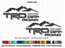TRD OFF ROAD Toyota Racing Development TACOMA TUNDRA Truck 4x4 Decals Stickers picture