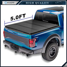 ECCPP 5ft Hard 3-Fold Truck Bed Tonneau Cover Fits Nissan Frontier 2005-2018 Bed picture