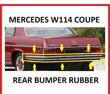 Mercedes W114 Coupe Rear Bumper Rubber Brand New Item picture