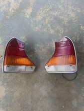 1980-1987 JAGUAR XJ6 TAIL LIGHT LENS WITH HOUSINGS PAIR Series III picture
