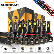 AUXBEAM H4/H11/9005/9006/5202/9007/9012/9004/H7/H13 LED Headlight 6500K Hi/Lo GX picture