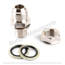 AN10 10AN DIY Turbo Oil Pan / Oil sump Return Drain Adapter Bung Fitting No Weld picture