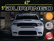 DURANGO OUTLINE WINDSHIELD Vinyl Decal Stickers graphics picture