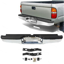 ASSY Chrome Steel Rear Bumper For 1995-2004 Toyota Tacoma W/ License Lights picture