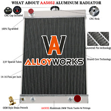 UPGRADE 4 Row Aluminum Cooling Radiator For Chevy GM MANY 30s 40s 50s 27