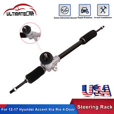 Power Steering Rack & Pinion Assembly For 2012-2017 Kia Rio Hyundai Accent 1.6L picture