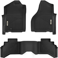 OEDRO Car Floor Mats Liners 3D Molded TPE for 2002-2008 Dodge Ram 1500 Quad Cab picture