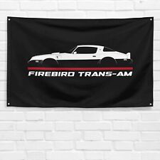 For Pontiac Firebird Trans-Am 1979-1981 Enthusiast 3x5 ft Flag Banner Gift picture