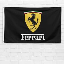 For Ferrari 3x5 ft Flag Italy Enzo Sports Garage Sign Car Racing Show Banner picture