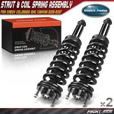 2x Front Complete Strut & Coil Spring Assembly for Chevy Colorado 2015-2017 GMC picture