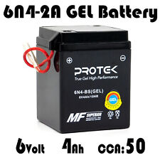 6N4-2A 6N4-2A-4 6N4-2A-6 6N4-2A-8 6V 4Ah Maintenance Free Sealed Gel Battery picture
