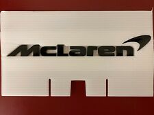 Mclaren 570s 570GT 600LT 720s Gloss Black Rear Emblem / Lettering  picture