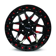 One Wheel RTX (Offroad) | 082932 | Zion | Black Milled Red | 18x9 6x139.7 ET0 CB picture