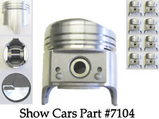348 CHEVROLET IMPALA BELAIR 9.5-1 or 10.5-1 CAST PISTONS WITH PINS +30 +40 +60   picture