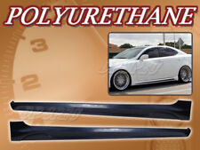 FOR 06-13 LEXUS IS250 IS350 TYPE IN-S PU ADD-ON SIDE SKIRTS BODY KIT URETHANE picture