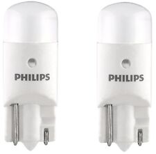 2x Philips 194 LED 6000k Bright White T10 Light bulbs 5050 W5W 2825 158 192 168 picture