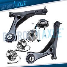 6pc Wheel Bearing Hub Lower Control Arms for 12-16 Town & Country Grand Caravan picture
