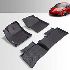3D TPE All Weather Floor Mats For 2016-2022 Toyota Prius 2017-2022 Prius Prime picture