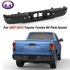For 2007-2013 Toyota Tundra Black Steel Rear Bumper Step Assy w/ Sensor Hole New picture