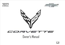 2022 Chevrolet Corvette Owners Manual User Guide picture