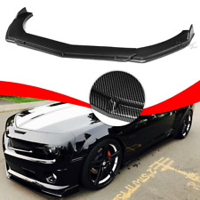For Chevrolet Camaro SS Carbon Look Front Bumper Lip Spoiler Splitter Body Kit picture