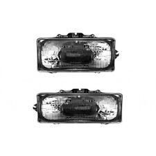 Fits 1992-2002 Ford E-150 Econoline Headlight Assembly Pair picture