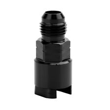 8 AN Fuel Adapter Fitting to 3/8 GM Quick Connect LS W/ Thread Female BLACK picture