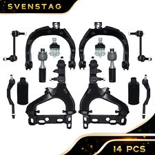 SVENSTAG Front Control Arm Kit Tie Rod Swaybar for 04-07 Chevy Trailblazer-14Pcs picture