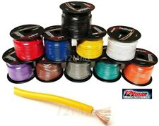 14 GAUGE 100FT SPOOLS COPPER CLAD REMOTE POWER  WIRE CABLE PRIMARY AUTO 10 Roll picture