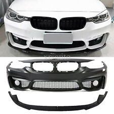 2012-18 F80 M3 Style Font Bumper FOR BMW F30 F31 3 SERIES W/O PDC Holes picture