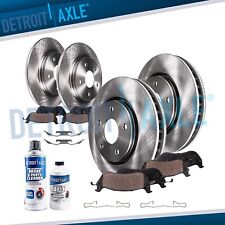 Front & Rear Rotors + Ceramic Brake Pads for 2013 - 2016 Ford Fusion Lincoln MKZ picture