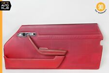 72-84 Mercedes R107 450SLC 350SL Right Side Interior Door Panel Red OEM picture