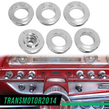 Fit For 1962 Ford Galaxie Dash Knob Bezel Air Brake Release Lighter Lights Wiper picture