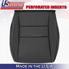 2004 to 2008 For Acura TSX Driver Side Bottom Perf Leather Seat Cover Black picture