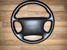 Aston Martin DB7 black leather steering wheel picture