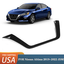 For Nissan Altima 2019-2021 Gloss Black JDM Style Front Grille Frame Cover Trim picture