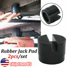 2x Jack Pad Adapter Rubber Pinch Weld Side Frame Rail Protector Car Lift Tool picture