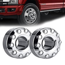 10-Lug Front Car Wheel Hub Center Caps For Ford F450 F550 05-17 Super Duty USA picture