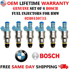 OEM Fuel Injectors for 1988, 89, 90, 91, 92, 93, 94 BMW 750il 5.0L SET of 6. picture