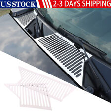 For Hummer H2 03-09 Hood Bonnet Air vent Outlet Panel Steel Cover Trim Chrome US picture