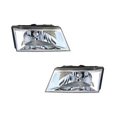 Front Headlights Pair Set for 03-04 Mercury Grand Marquis (Chrome) Left & Right picture
