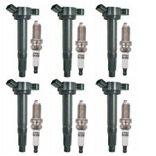 6PCS Ignition Coil + 6PCS Spark Plug For 09-15 Toyota Venza V6-3.5L 90919-02251 picture