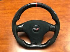 2006-2013 C6 Corvette Z06 Carbon Fiber and Suede Steering Wheel picture