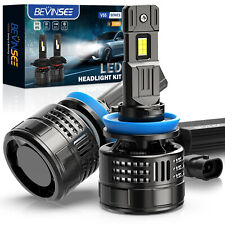 Bevinsee 2X H11 H9 H8 LED Headlight Bulbs Low Beam For Ford EcoSport 13-15 18-22 picture