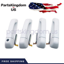 FITS Dodge Ram 2012-2018  Front and Rear 4 Door Handle Bright White(PW7) NEW US picture