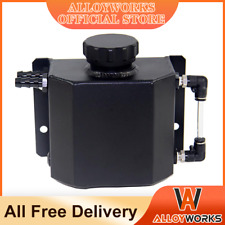 Universal 1L Aluminum Radiator Coolant Overflow Bottle Recovery Water Tank NEW picture
