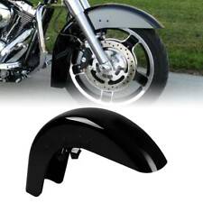Unpainted Black Front Fender Fit For Harley Touring Electra Street Glide 89-2013 picture
